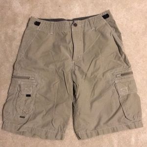 Kuhl khaki cargo shorts